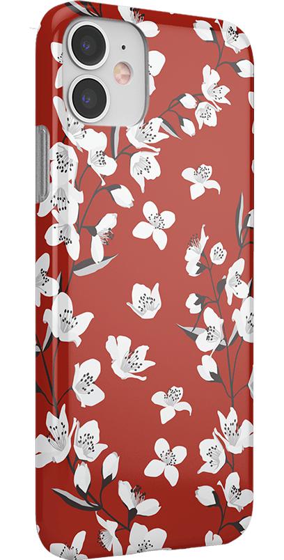 Floral Forest | Red Cherry Blossom Floral Case