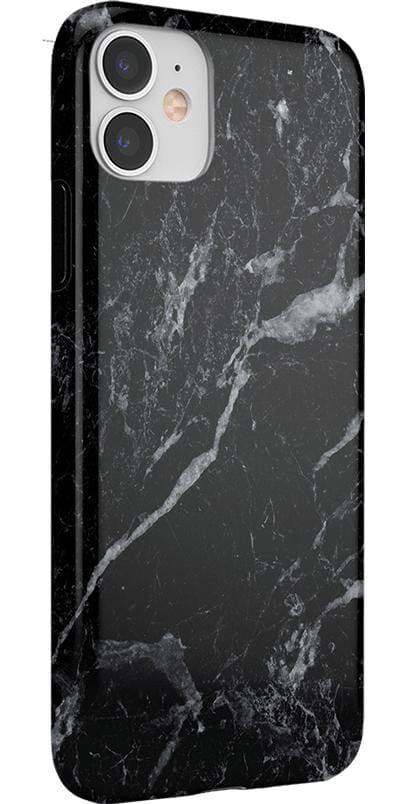 Black Pearl | Classic Black Marble Case