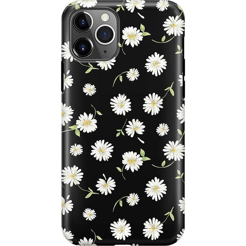 Daisy Daydream | Black Floral Case iPhone Case get.casely Classic iPhone 11 Pro 