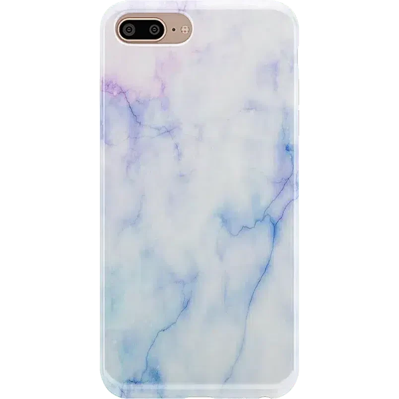 Cotton Candy | Blue & Purple Marble Case iPhone Case get.casely Classic iPhone 6/7/8 Plus 