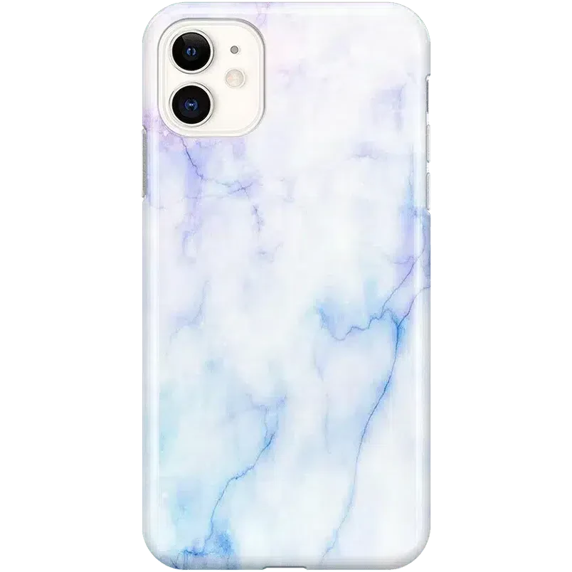 Cotton Candy | Blue & Purple Marble Case