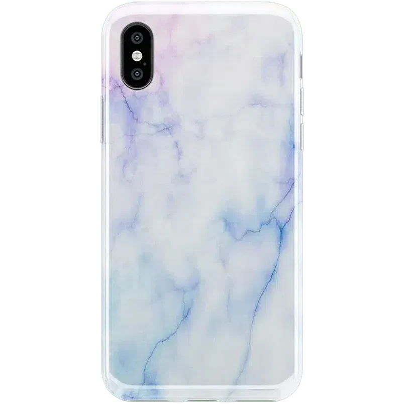Cotton Candy | Blue & Purple Marble Case iPhone Case get.casely Classic iPhone X / XS 