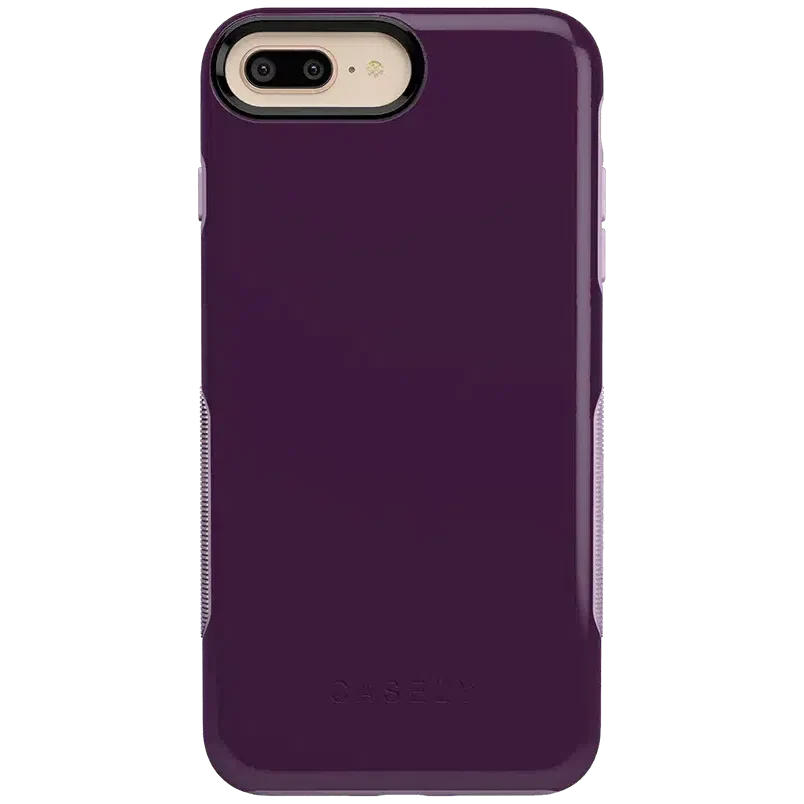 Plum Purple on Light Purple | Ultra-Protective Bold Case iPhone Case get.casely Bold iPhone 6/7/8 Plus 