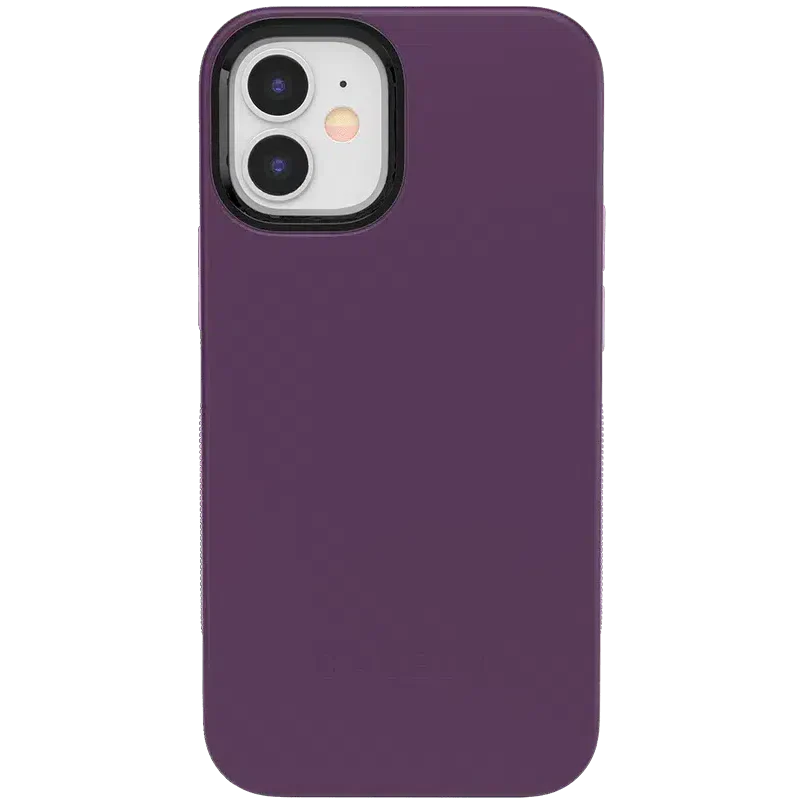 Plum Purple on Light Purple | Ultra-Protective Bold Case iPhone Case get.casely Bold iPhone 12 