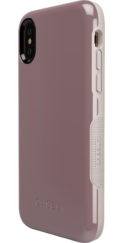 Purple Taupe on Nude | Ultra-Protective Bold Case
