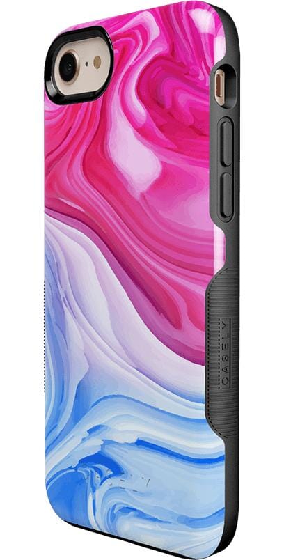 Land & Sea | Marble Swirl iPhone Case
