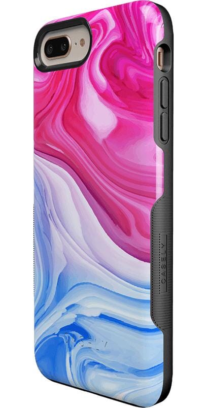 Land & Sea | Marble Swirl iPhone Case