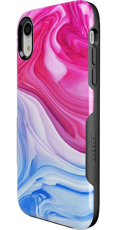 Land & Sea | Marble Swirl iPhone Case