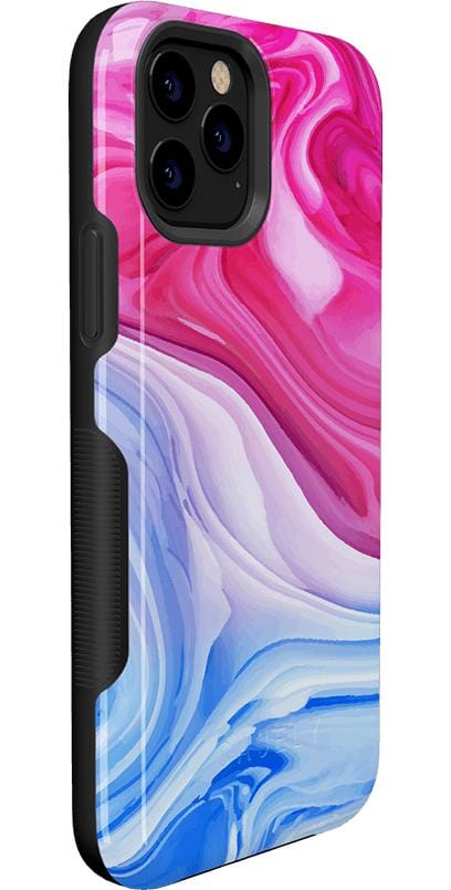 Land & Sea | Marble Swirl iPhone Case