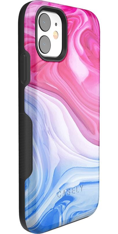Land & Sea | Marble Swirl iPhone Case