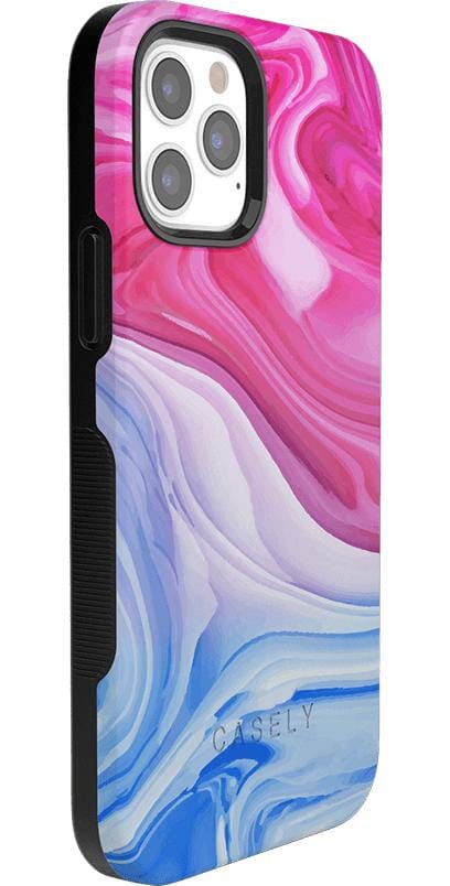 Land & Sea | Marble Swirl iPhone Case