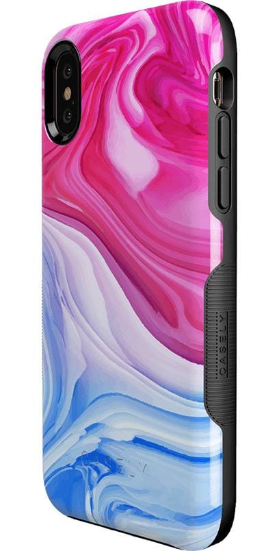 Land & Sea | Marble Swirl iPhone Case
