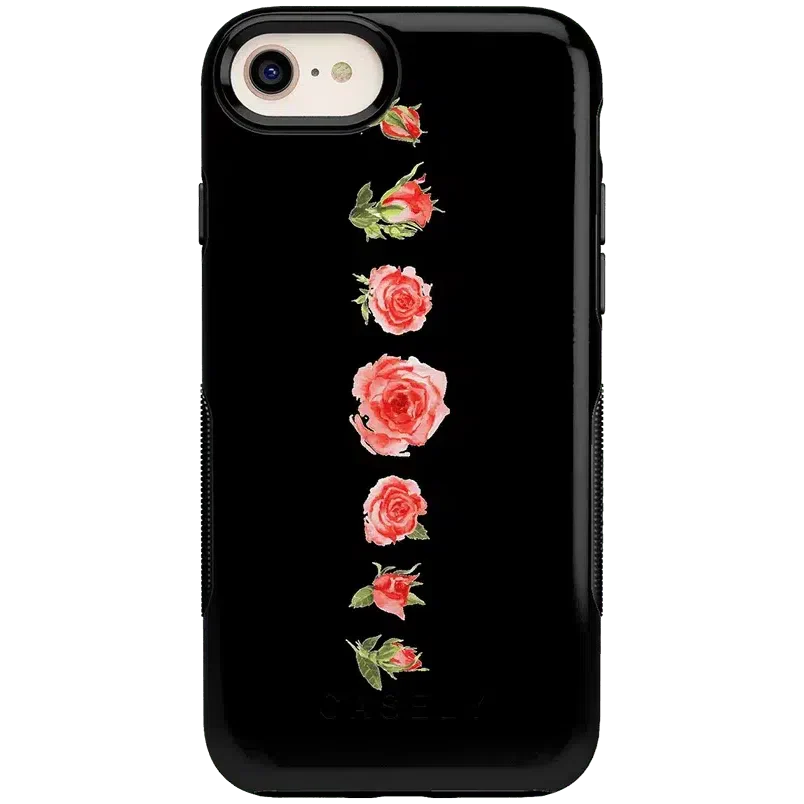 Accept the Rose | Blooming Red Rose Floral Case