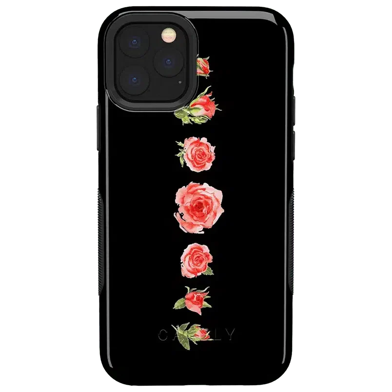 Accept the Rose | Blooming Red Rose Floral Case iPhone Case get.casely Bold iPhone 11 Pro 