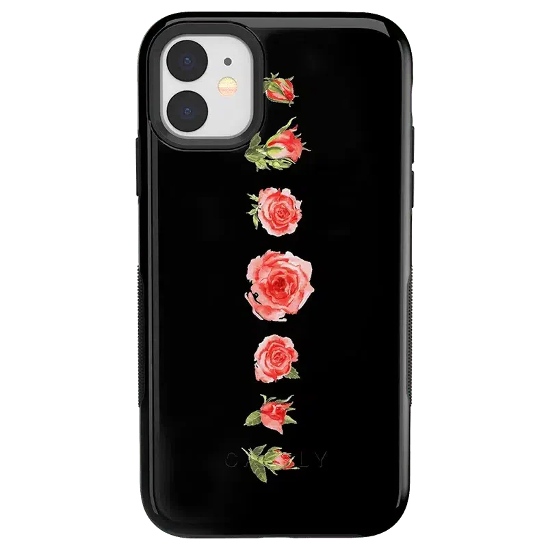 Accept the Rose | Blooming Red Rose Floral Case