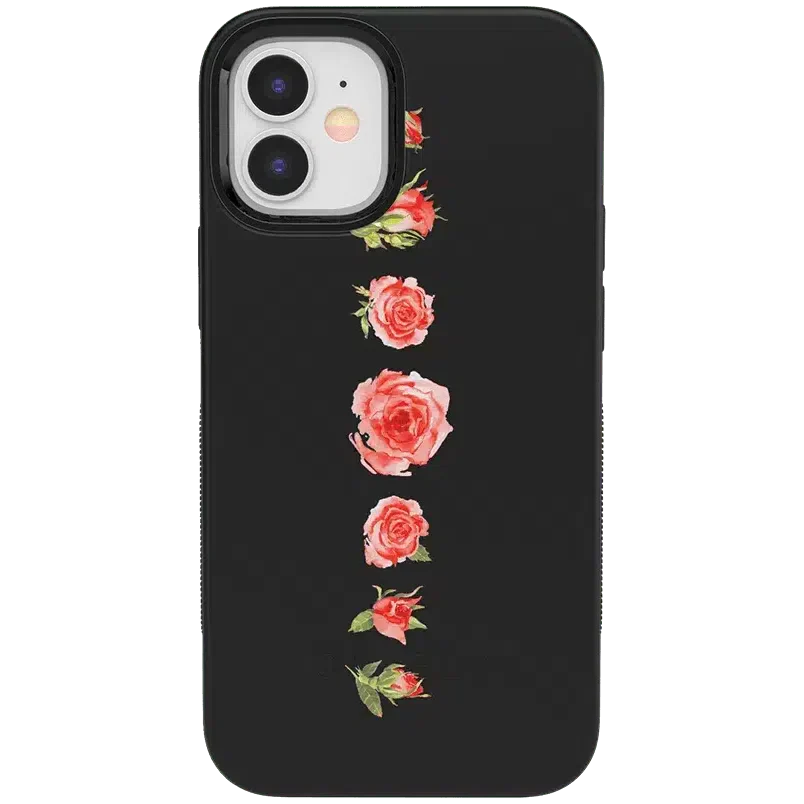 Accept the Rose | Blooming Red Rose Floral Case iPhone Case get.casely Bold iPhone 12 Mini 