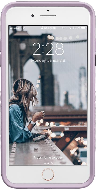Out And About | Light Pink Floral Case