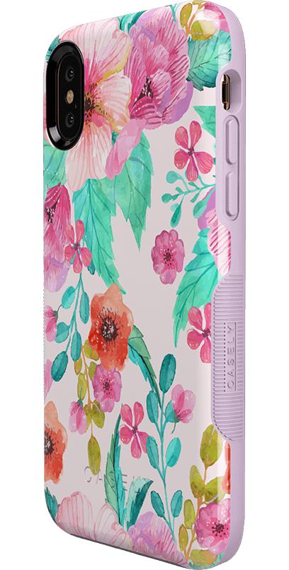 Out And About | Light Pink Floral Case