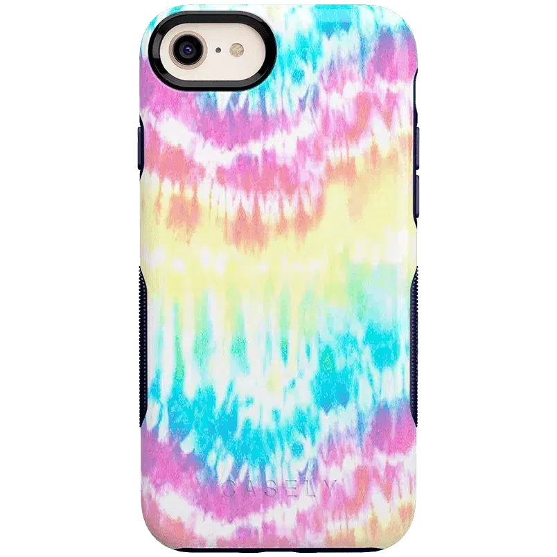 Wild & Free | Classic Rainbow Tie Dye iPhone Case iPhone Case get.casely Bold iPhone 6/7/8 