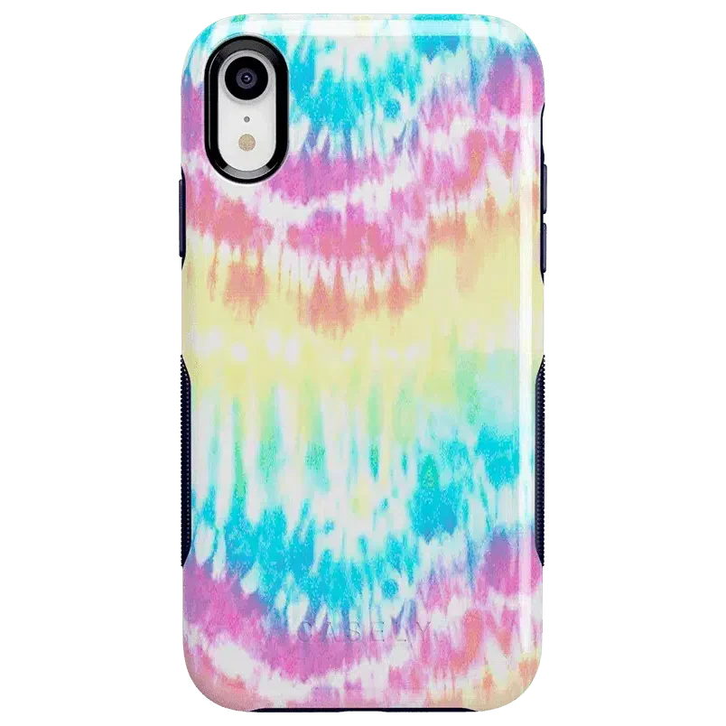 Wild & Free | Classic Rainbow Tie Dye iPhone Case iPhone Case get.casely Bold iPhone XR 