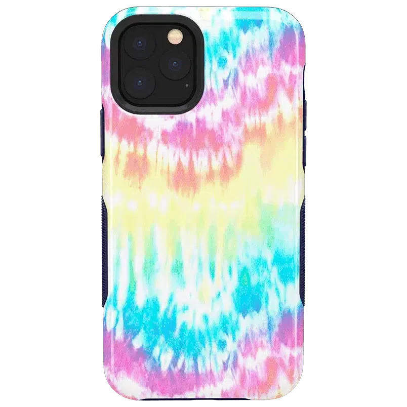 Wild & Free | Classic Rainbow Tie Dye iPhone Case iPhone Case get.casely Bold iPhone 11 Pro 