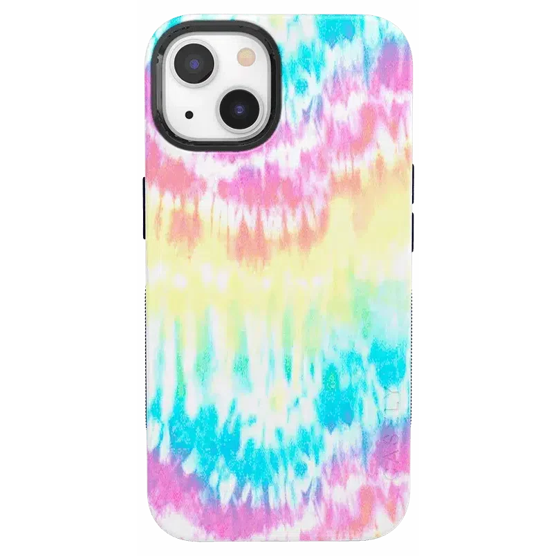 Wild & Free | Classic Rainbow Tie Dye iPhone Case iPhone Case get.casely Bold + MagSafe® iPhone 13 