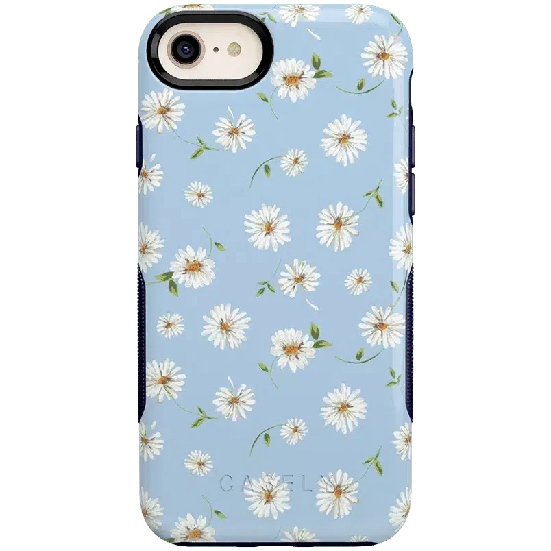 Daisy Daydream | Baby Blue Floral Case iPhone Case get.casely Bold iPhone 6/7/8
