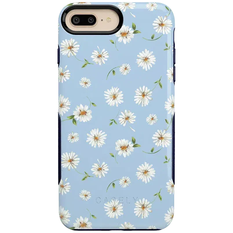 Daisy Daydream | Baby Blue Floral Case iPhone Case get.casely Bold iPhone 6/7/8 Plus