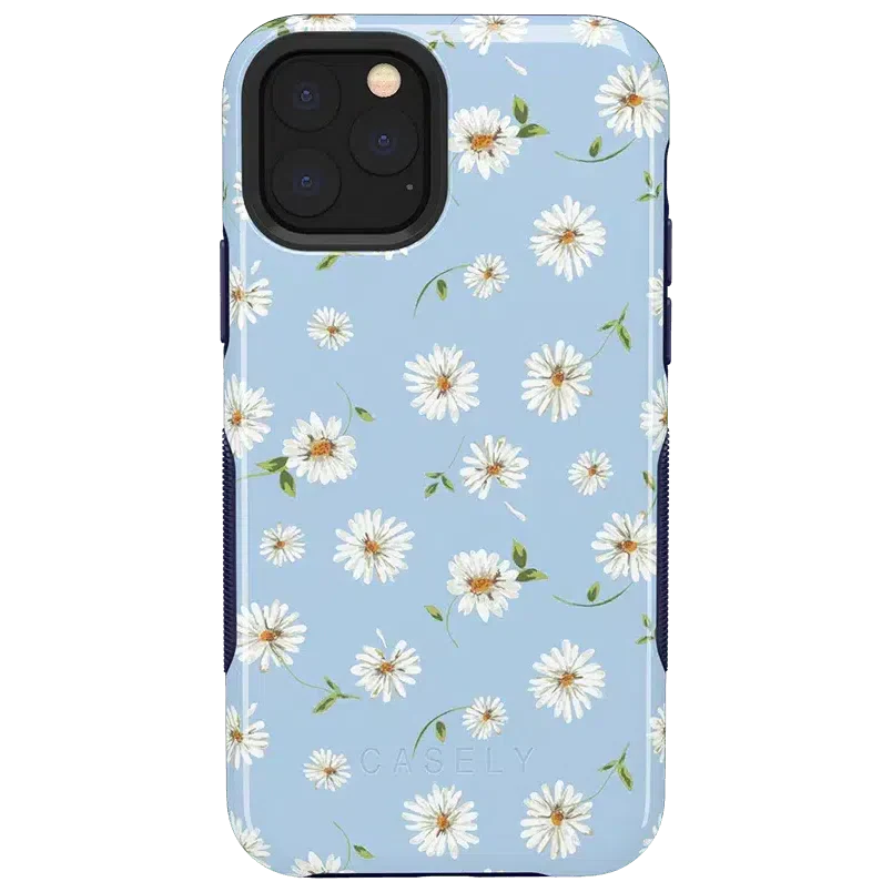 Daisy Daydream | Baby Blue Floral Case iPhone Case get.casely Bold iPhone 11 Pro