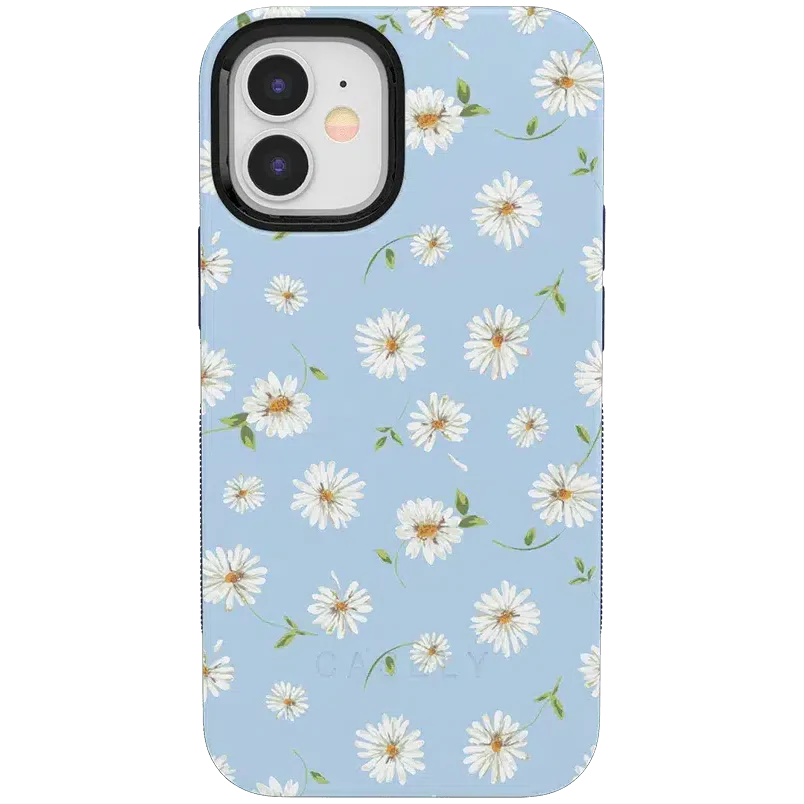 Daisy Daydream | Baby Blue Floral Case iPhone Case get.casely Bold iPhone 12 Mini