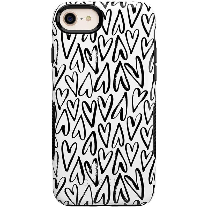 Heart Throb | Endless Hearts Case iPhone Case get.casely Bold iPhone 6/7/8