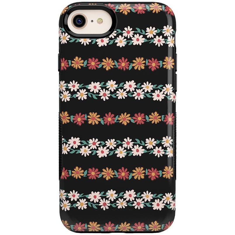 Totally Rad | Daisy Print Floral Case iPhone Case get.casely Bold iPhone 6/7/8 