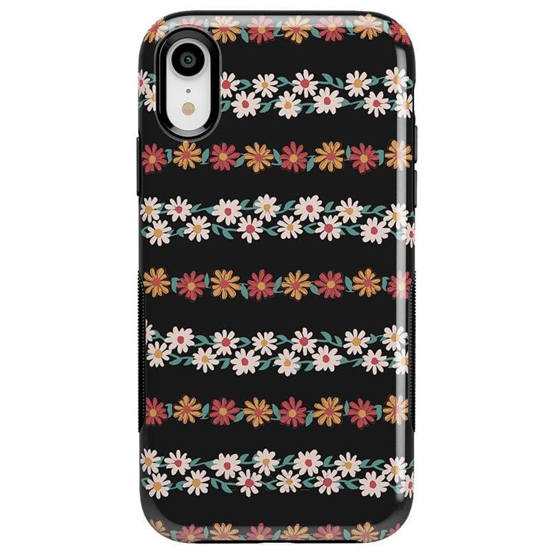Totally Rad | Daisy Print Floral Case iPhone Case get.casely Bold iPhone XR 