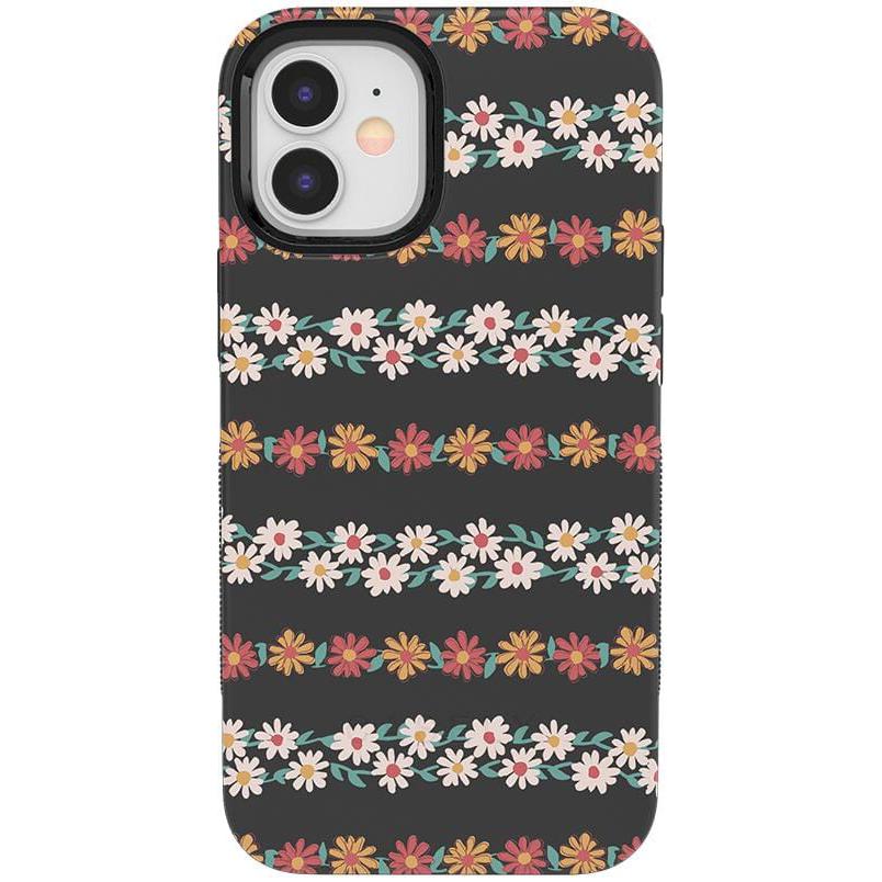Totally Rad | Daisy Print Floral Case iPhone Case get.casely Bold iPhone 12 Mini 