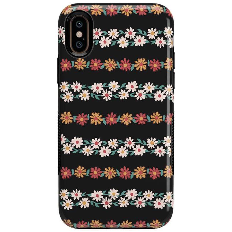 Totally Rad | Daisy Print Floral Case iPhone Case get.casely Bold iPhone XS Max 