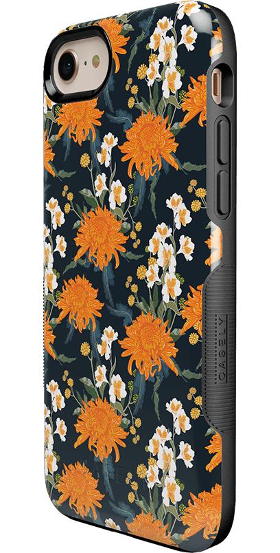Off Tropic Floral | Exotic Orange Flower Case