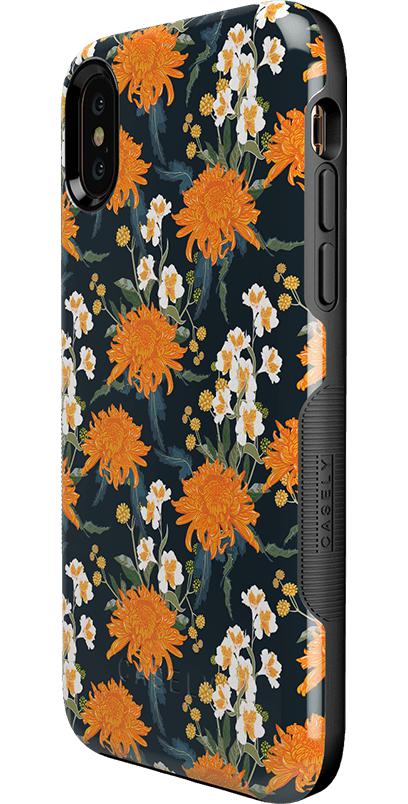 Off Tropic Floral | Exotic Orange Flower Case