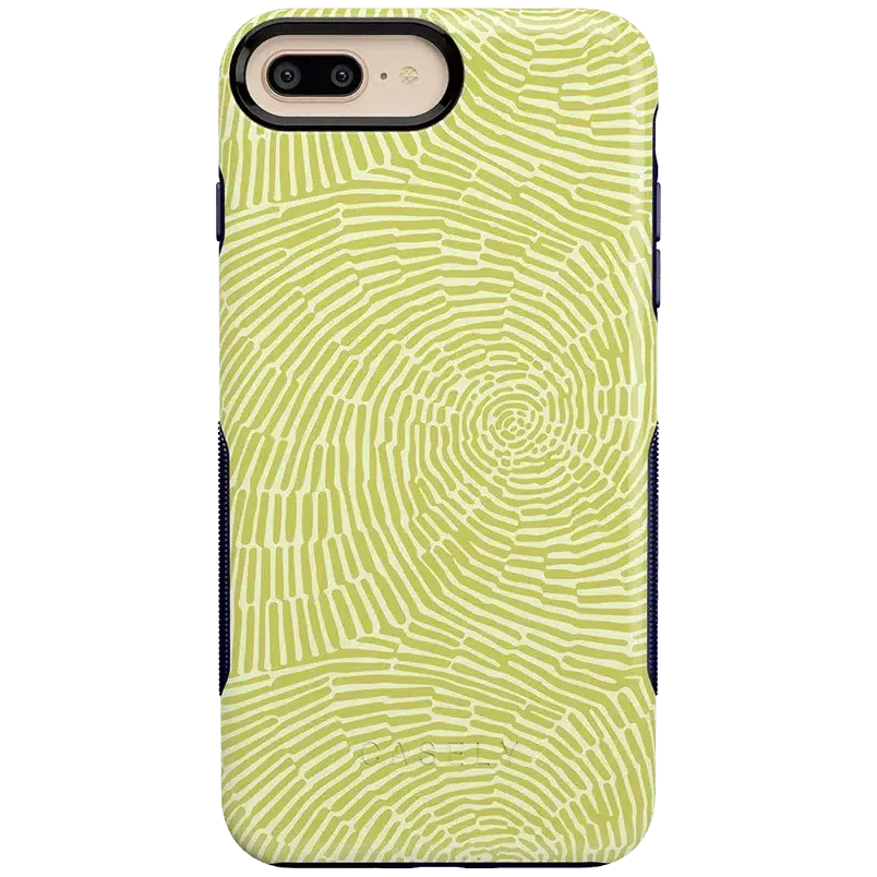 Swirl Away | Tea Green Geometric Case iPhone Case get.casely Bold iPhone 6/7/8 Plus 