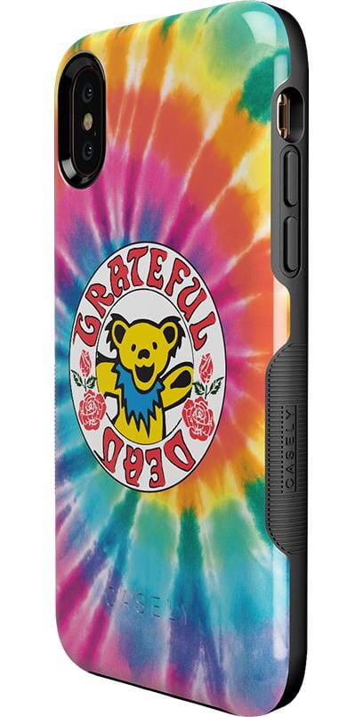 On Tour | Grateful Dead Tie Dye Sticker Case