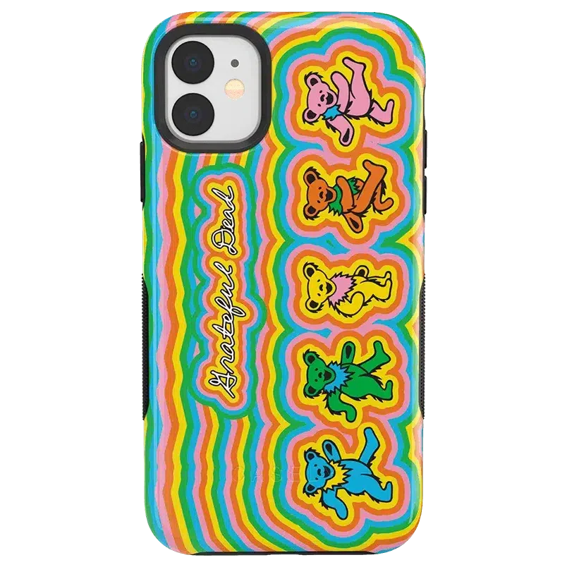 In the Groove | Grateful Dead Dancing Bears Case iPhone Case Grateful Dead Bold iPhone 11 