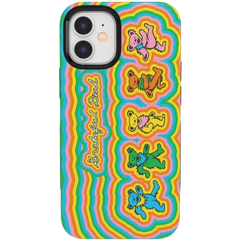In the Groove | Grateful Dead Dancing Bears Case iPhone Case Grateful Dead Bold iPhone 12 