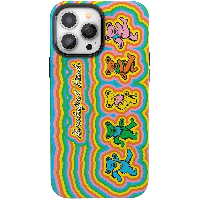In the Groove | Grateful Dead Dancing Bears Case iPhone Case Grateful Dead Bold + MagSafe® iPhone 13 Pro Max 