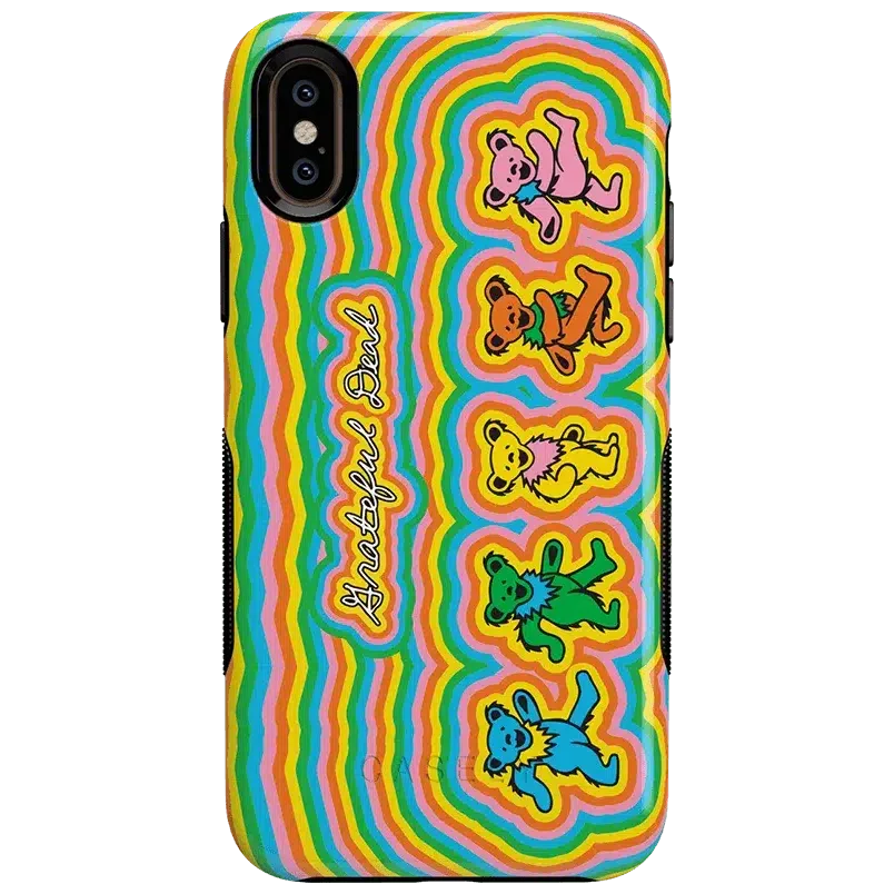 In the Groove | Grateful Dead Dancing Bears Case iPhone Case Grateful Dead Bold iPhone XS Max 