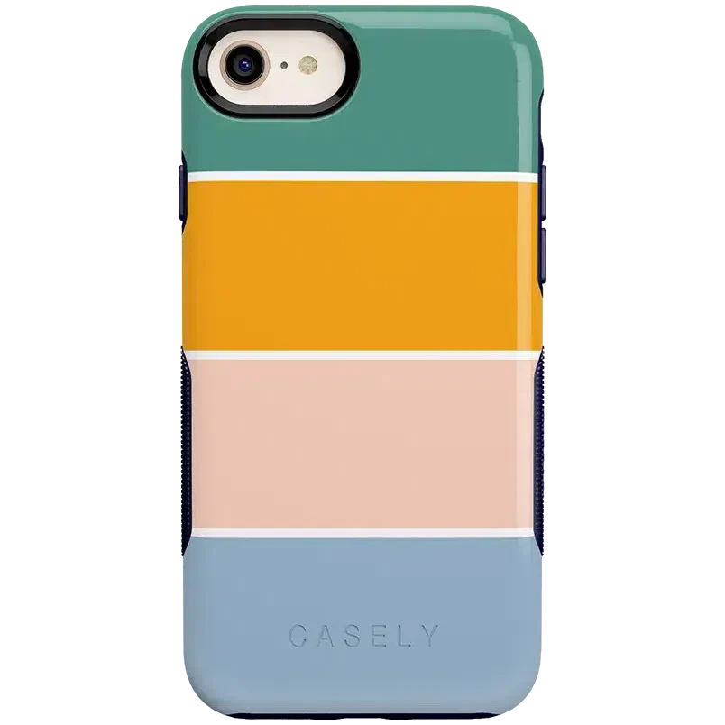 Paint The Town | Colorblock Stripes Case iPhone Case get.casely Bold iPhone SE (2020 & 2022) 