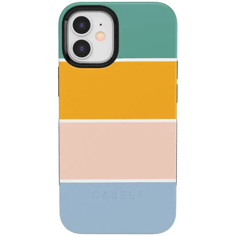 Paint The Town | Colorblock Stripes Case iPhone Case get.casely Bold iPhone 12 Mini 