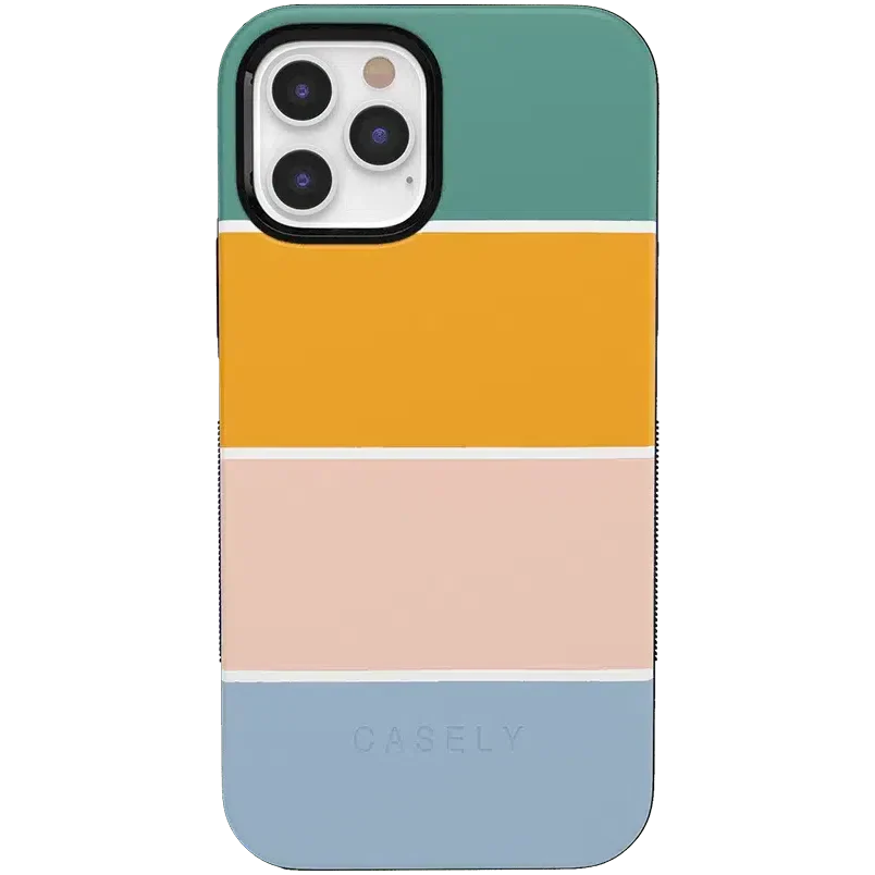 Paint The Town | Colorblock Stripes Case iPhone Case get.casely Bold iPhone 12 Pro 