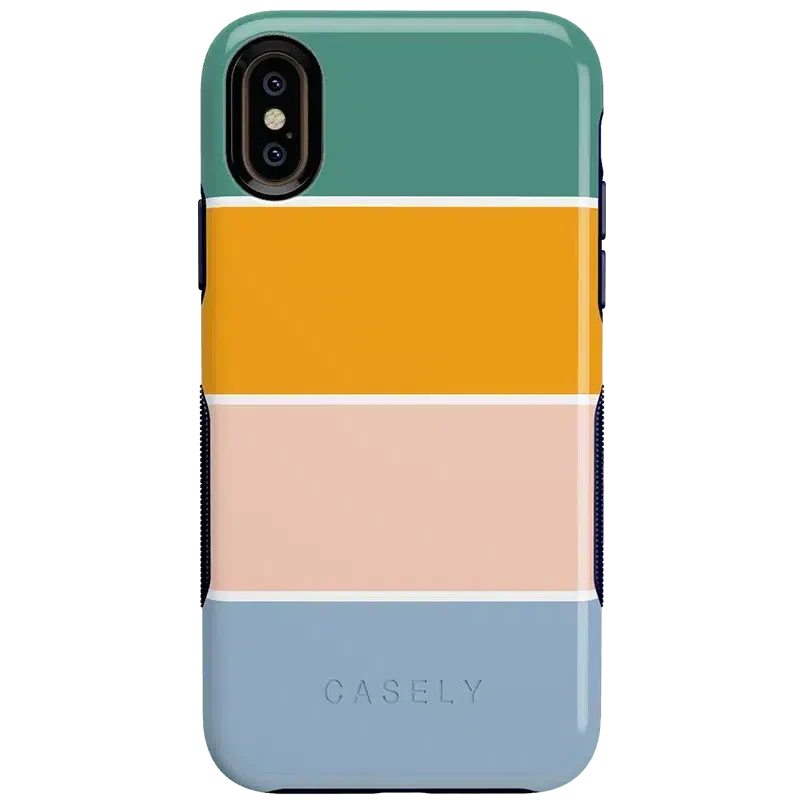Paint The Town | Colorblock Stripes Case iPhone Case get.casely Bold iPhone XS Max 