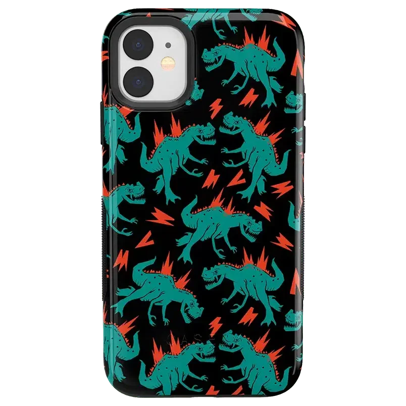 You're Dino-mite | Green Dinosaur Case iPhone Case get.casely Bold iPhone 11 