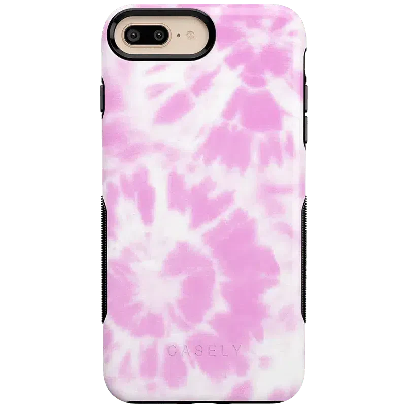 Down for Whatever | Light Pink Tie Dye Case iPhone Case get.casely Bold iPhone 6/7/8 Plus 