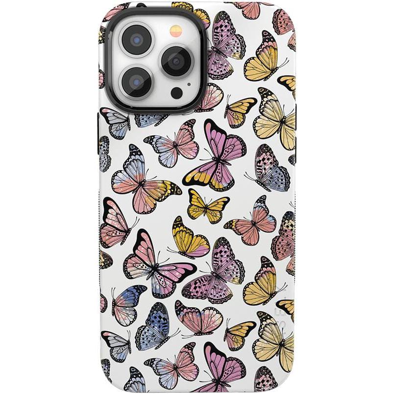 Free Spirit | Rainbow Butterfly Case iPhone Case get.casely Bold + MagSafe® iPhone 12 Pro